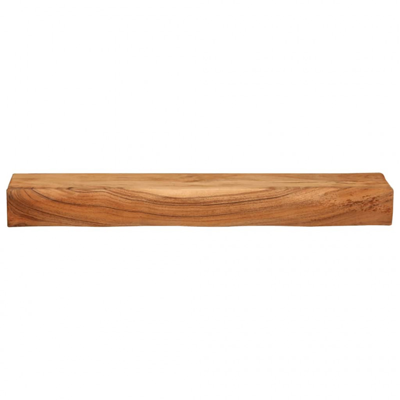 Półki ścienne 2 szt. 80x17x8 cm Drewno lite Akacja