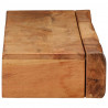 Półki ścienne 2 szt. 80x17x8 cm Drewno lite Akacja