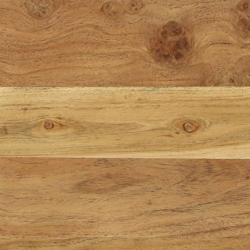 Wieszak na Ubrania Czarny 60 x 45 x 180 cm Lite Drewno Akacji