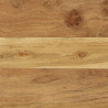 Wieszak na Ubrania Czarny 60 x 45 x 180 cm Lite Drewno Akacji