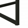 Toaletka Z lustrem Brązowy 100 x 40 x 120 cm Lite Drewno Akacji
