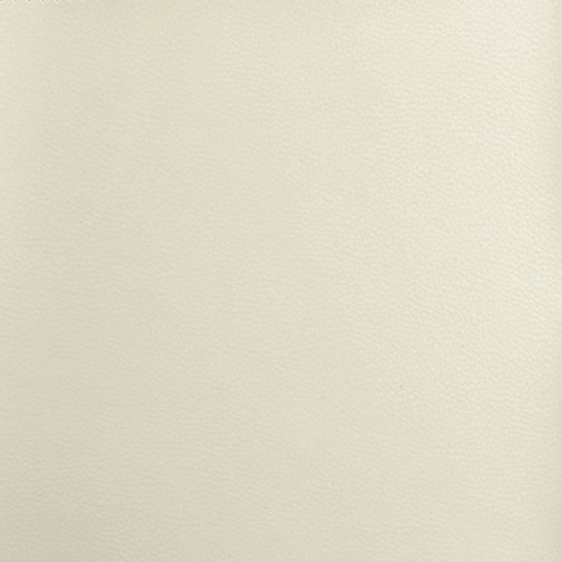 Fotel rozkładany, kremowy, sztuczna skóra