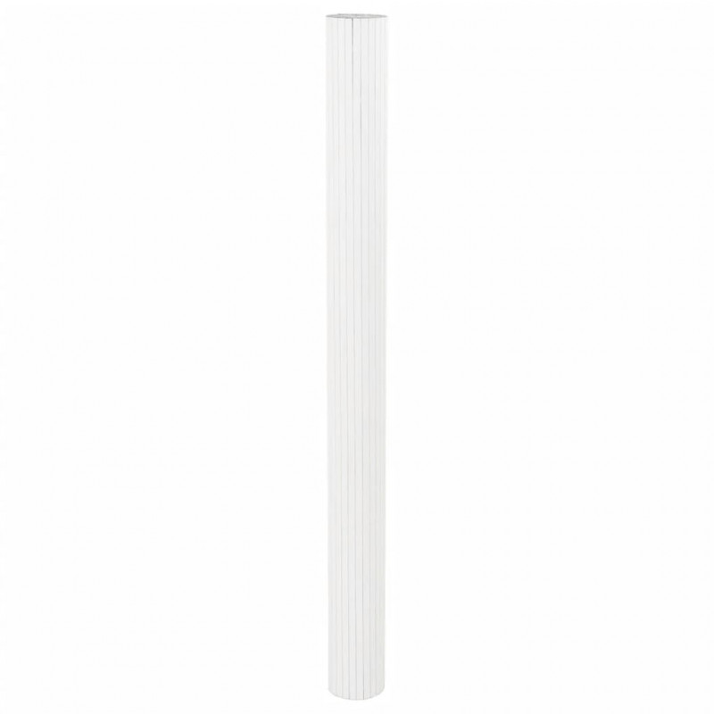Parawan, biały, szerokość 800 cm, wysokość 165 cm, bambusowy