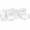 Szafka pod telewizor, 100x34x46 cm, lite drewno akacjowe