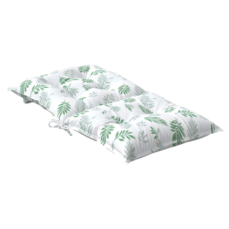 Poduszka na zewnątrz 6 pcs Biały 100 x 50 x 7 cm tkanina