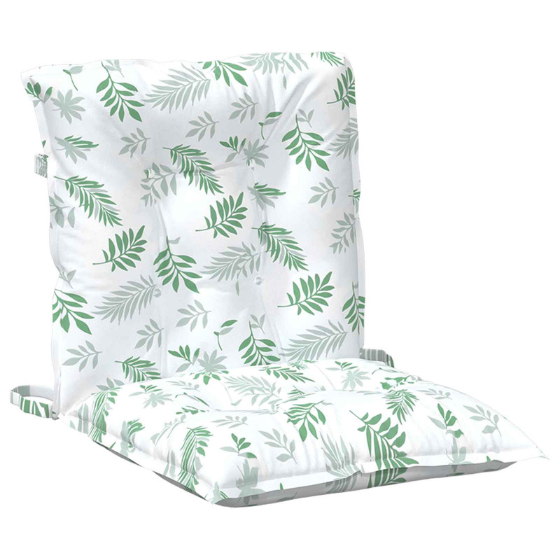 Poduszka na zewnątrz 6 pcs Biały 100 x 50 x 7 cm tkanina