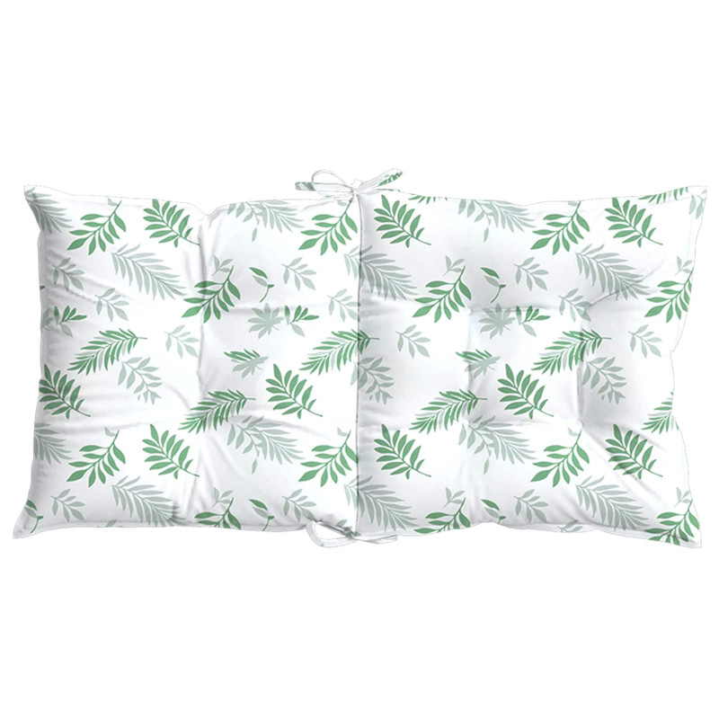 Poduszka na zewnątrz 6 pcs Biały 100 x 50 x 7 cm tkanina