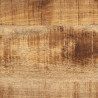 Szafka pod TV, 110x35x40 cm, surowe lite drewno mango