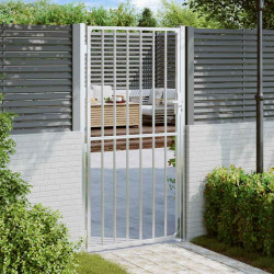 Brama ogrodowa 100x175 cm Stal nierdzewna
