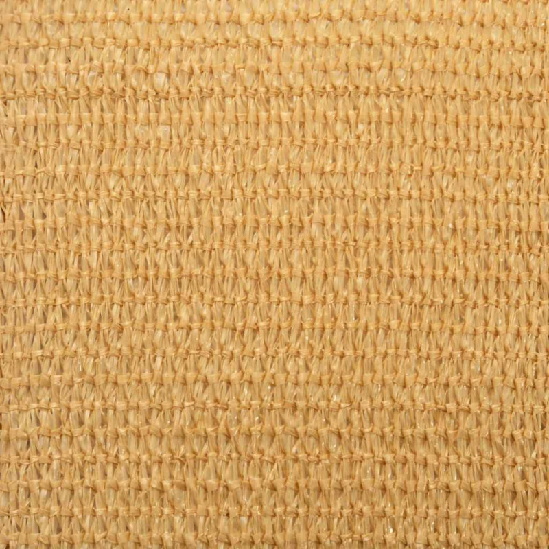 Żagiel przeciwsłoneczny, 160 g/m², piaskowy, 2,5x2,5x3,5 m