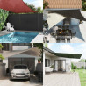Żagiel przeciwsłoneczny, 160 g/m², piaskowy, 4x4x4 m, HDPE
