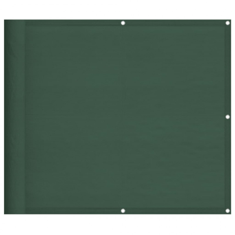 Parawan balkonowy ciemnozielony 90x1000cm 100% poliester Oxford