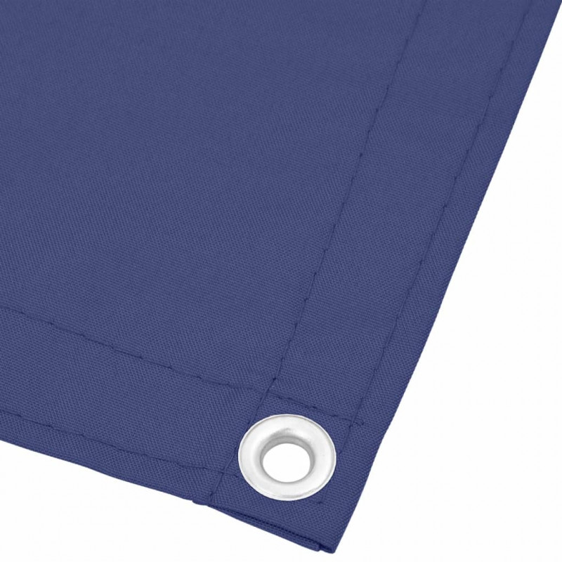 Parawan balkonowy, niebieski, 75x700 cm, 100% poliester Oxford