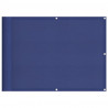 Parawan balkonowy, niebieski, 75x800 cm, 100% poliester Oxford