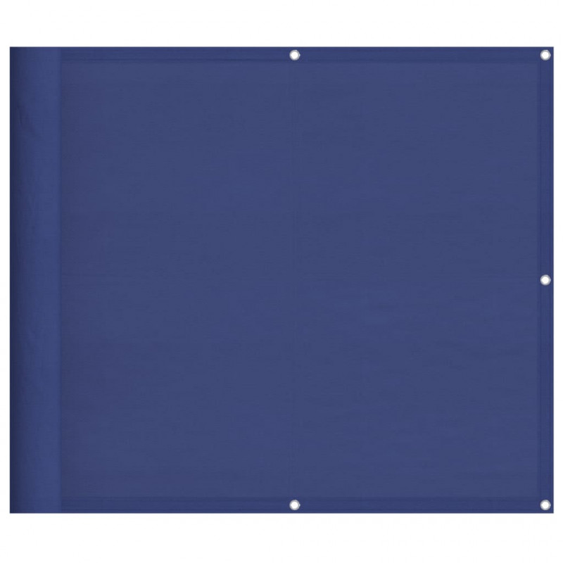 Parawan balkonowy, niebieski, 90x800 cm, 100% poliester Oxford