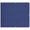 Parawan balkonowy, niebieski, 90x1000 cm, 100% poliester Oxford