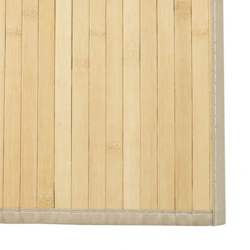 Dywan prostokątny, jasny naturalny, 60x200 cm, bambusowy