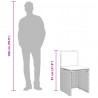 3-cz. zestaw mebli bistro z poduszkami, beżowy, polirattan