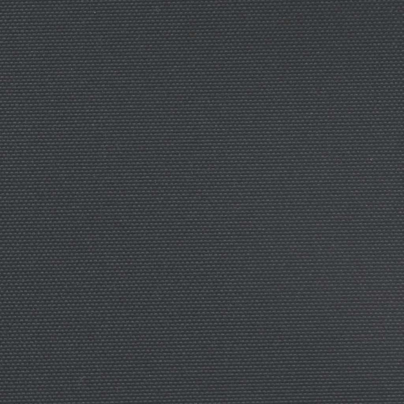Zwijana markiza boczna, czarna, 120 x 600 cm
