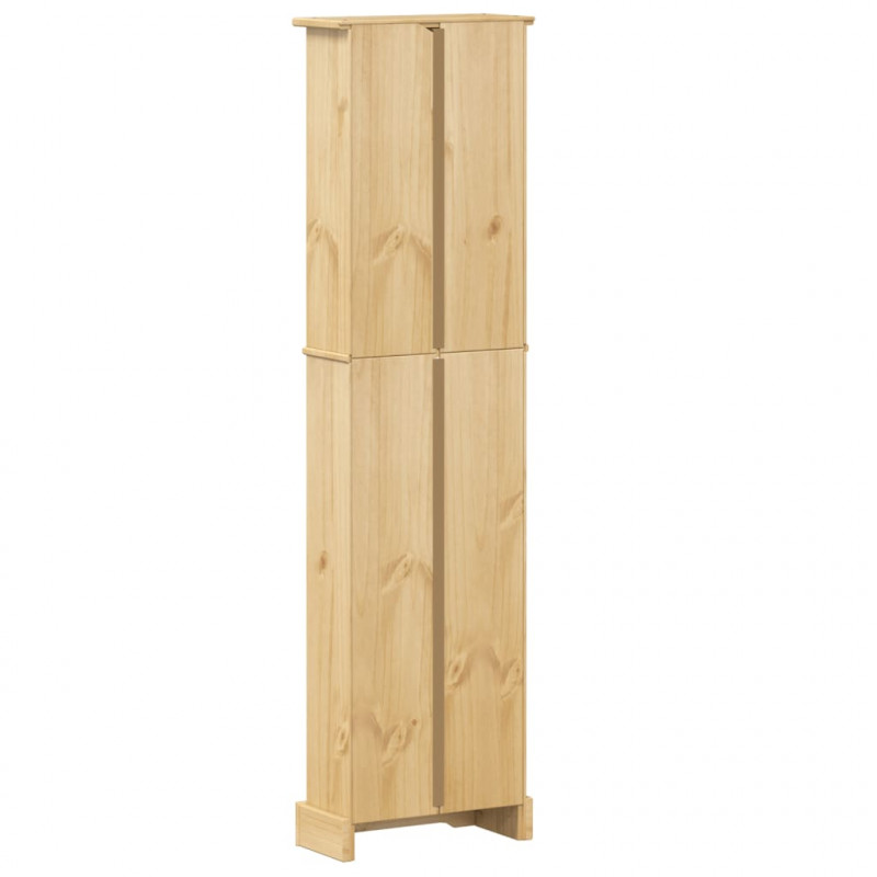 Biblioteczka Corona, 46x20x170 cm, lite drewno sosnowe