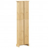 Biblioteczka Corona, 46x20x170 cm, lite drewno sosnowe