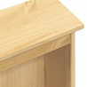 Biblioteczka Corona, 46x20x170 cm, lite drewno sosnowe