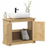 Szafka pod umywalkę Corona, 73x33x60 cm, lite drewno sosnowe