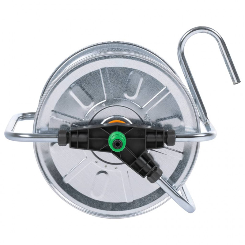 Bęben ścienny na wąż 50 m 1/2" lub 35 m 3/4", stalowy