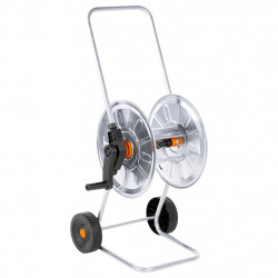 Wózek z bębnem na wąż 50 m 1/2" lub 35 m 3/4", stalowy