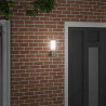 Zewnętrzna lampa ścienna Srebrny 12 x 8,5 x 27 cm