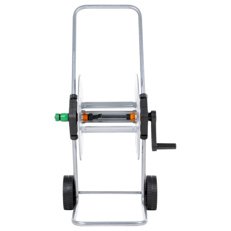 Wózek z bębnem na wąż 50 m 1/2" lub 35 m 3/4", stalowy