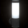 Zewnętrzna lampa ścienna Czarny 12 x 8,5 x 27 cm