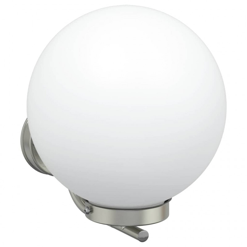 Zewnętrzna lampa ścienna 2 pcs Srebrny 29 x 25 x 33 cm