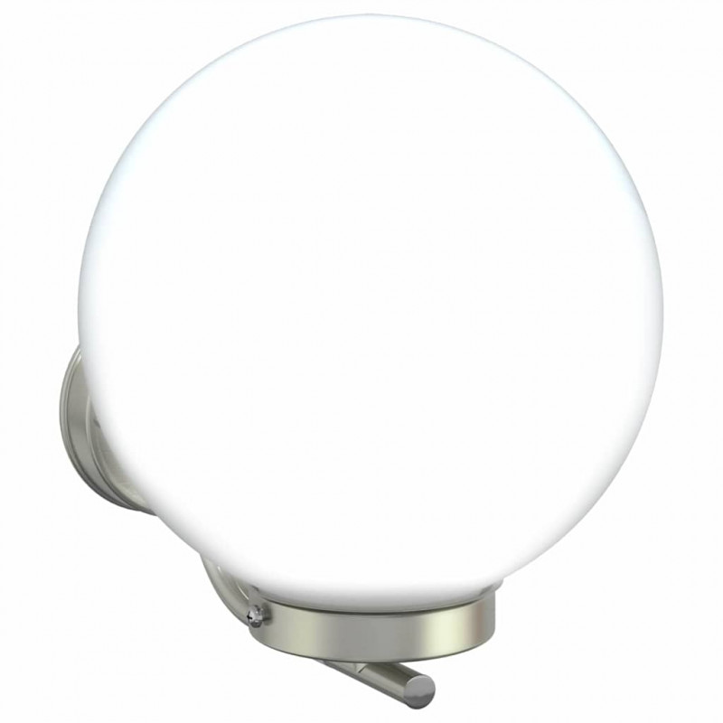 Zewnętrzna lampa ścienna 2 pcs Srebrny 29 x 25 x 33 cm