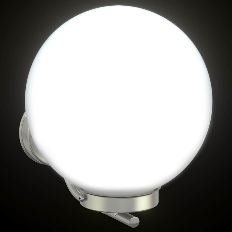 Zewnętrzna lampa ścienna 2 pcs Srebrny 29 x 25 x 33 cm
