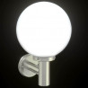 Zewnętrzna lampa ścienna Srebrny 28 x 25 x 38 cm