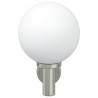 Zewnętrzna lampa ścienna 2 pcs Srebrny 28 x 25 x 38 cm