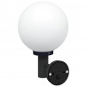 Zewnętrzna lampa ścienna 2 pcs Czarny 28 x 25 x 38 cm