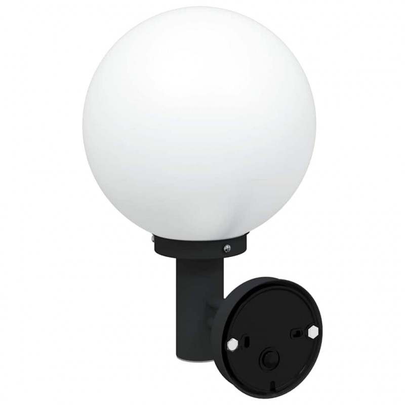 Zewnętrzna lampa ścienna 2 pcs Czarny 28 x 25 x 38 cm