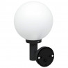 Zewnętrzna lampa ścienna 2 pcs Czarny 28 x 25 x 38 cm