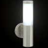 Zewnętrzna lampa ścienna 2 pcs Srebrny 15 x 7,5 x 33 cm