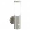 Zewnętrzna lampa ścienna 2 pcs Srebrny 15 x 7,5 x 33 cm