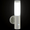 Zewnętrzna lampa ścienna 2 pcs Srebrny 15 x 7,5 x 33 cm