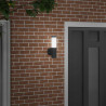 Zewnętrzna lampa ścienna Czarny 15 x 7,5 x 33 cm