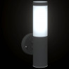 Zewnętrzna lampa ścienna 2 pcs Czarny 15 x 7,5 x 33 cm