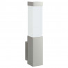 Zewnętrzna lampa ścienna 2 pcs Srebrny 10.5 x 6 x 33 cm