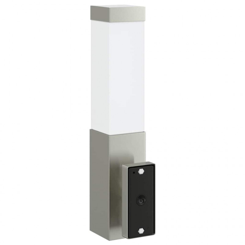Zewnętrzna lampa ścienna 2 pcs Srebrny 10.5 x 6 x 33 cm