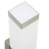 Zewnętrzna lampa ścienna Srebrny 10.5 x 6 x 33 cm