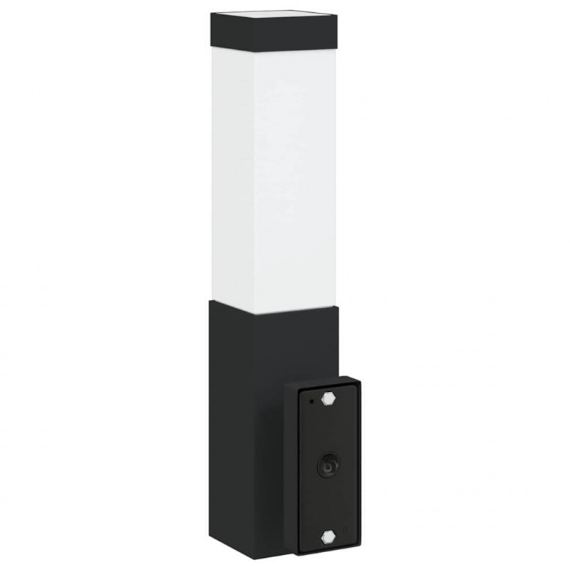 Zewnętrzna lampa ścienna 2 pcs Czarny 10.5 x 6 x 33 cm