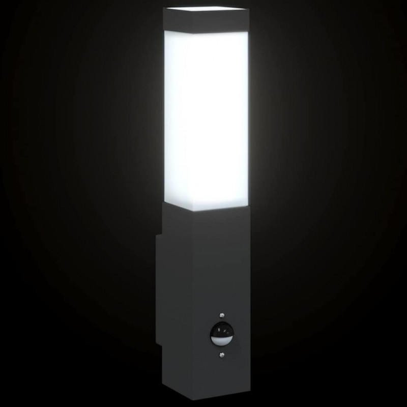 Zewnętrzna lampa ścienna Czarny 10.5 x 6 x 33 cm